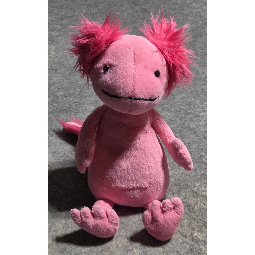 Jellycat Alice Axolotl Pink Plush Stuffed Animal Soft Toy London 14"